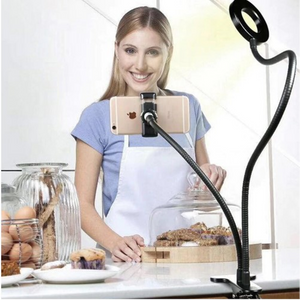 Influencer-in-Training Selfie LED light for mobile phone