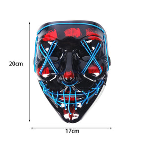 Halloween Decoration Glowing Led Mask Party