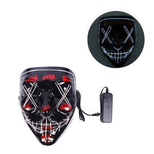 Halloween Decoration Glowing Led Mask Party